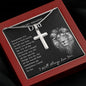 TO MY AMAZING DAD - CROSS NECKLACE