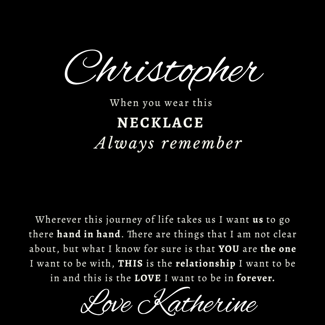Personalized Gift for Husband Always Remember - Cuban Link Chain Necklace with Cross