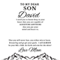 Personalized Gift for Son Capable of Achieving - Cuban Chain Necklace with Cross