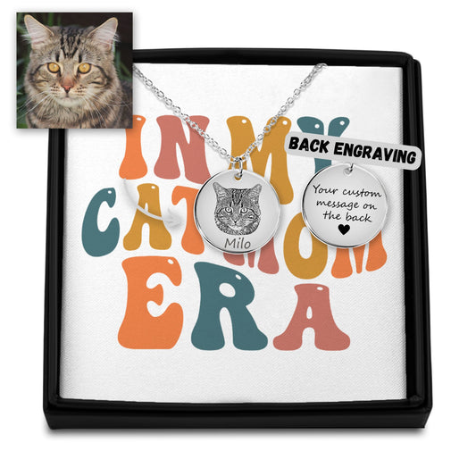Cat Portrait Necklace