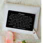 Personalized First Responder Metal Wallet Card
