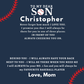 Personalized Gift for Son Who Loves Baseball - Cuban Chain Necklace with Cross