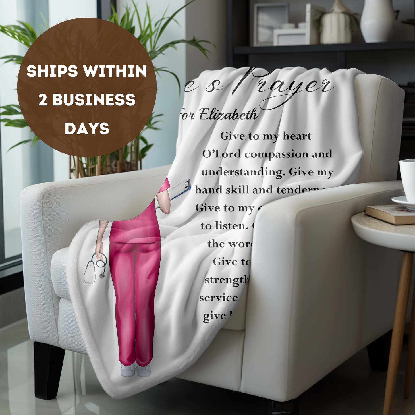 Personalized EMT Nurse Gift Blanket, EMT Nurse Appreciation, Oncology Nurse Gift For Oncology Nurse, Emt Nurse Blanket, Gift For Emt Nurse