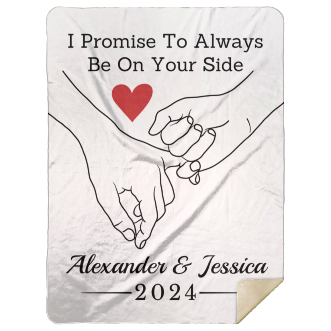 Almost Sold Out - Pinkie Promise - Always On Your Side Blanket