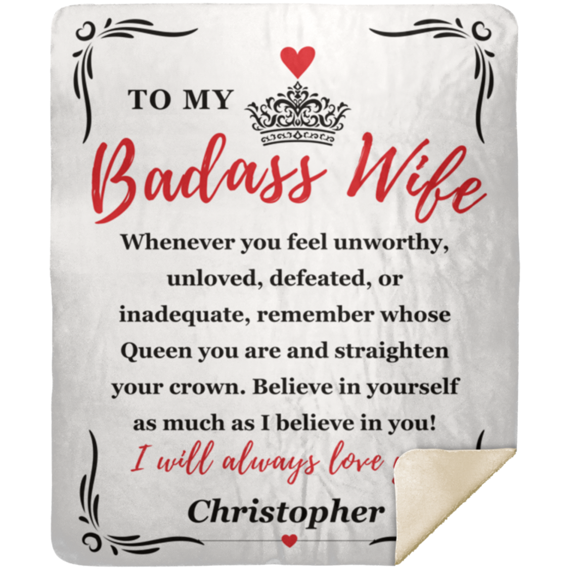 Almost Sold Out - Badass Wife Unworthy Blanket