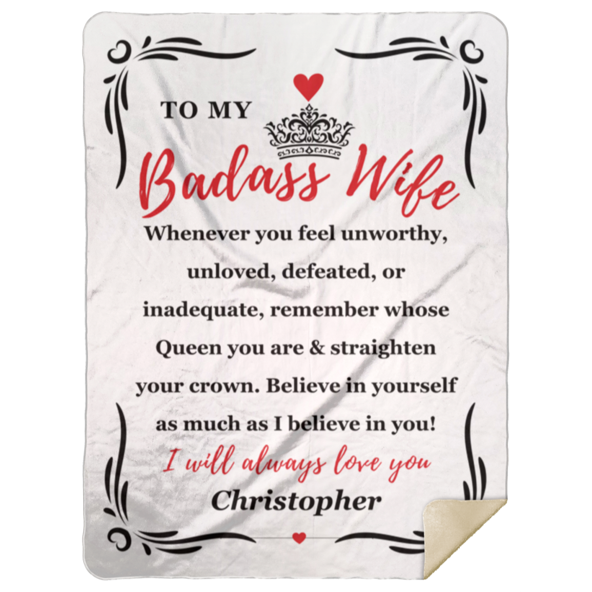 Almost Sold Out - Badass Wife Unworthy Blanket