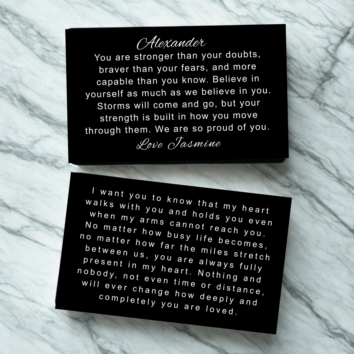 College Bound Personalized, Gift From Mom, Metal Wallet Card Gift For College Dorm, Gift Going To College From Dad For Son Daughter Going Away