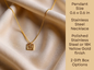 Personalized Monogram Necklace Gift For Women