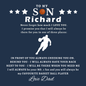 Personalized Gift for Basketball Lover Son - Cuban Chain Necklace with Cross
