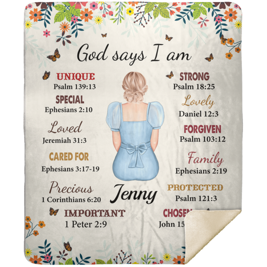 God Says I Am Blanket