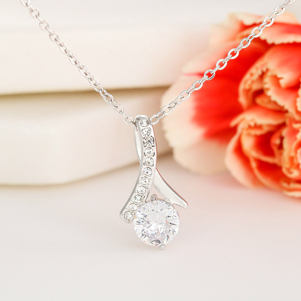 To My Beautiful Wife - Alluring Beauty Necklace