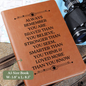 [Almost Sold Out] Always Remember Graphic Leather Journal