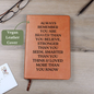 [Almost Sold Out] Inspirational Graphic Leather Journal