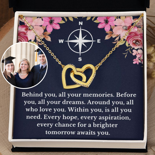 [Almost Sold Out] Class of 2023 - Before You Are All Your Dreams - Interlocking Hearts Necklace
