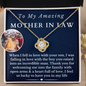 [Almost Sold Out] To My Amazing Mother - In - Law 18k Gold Love Knot Necklace