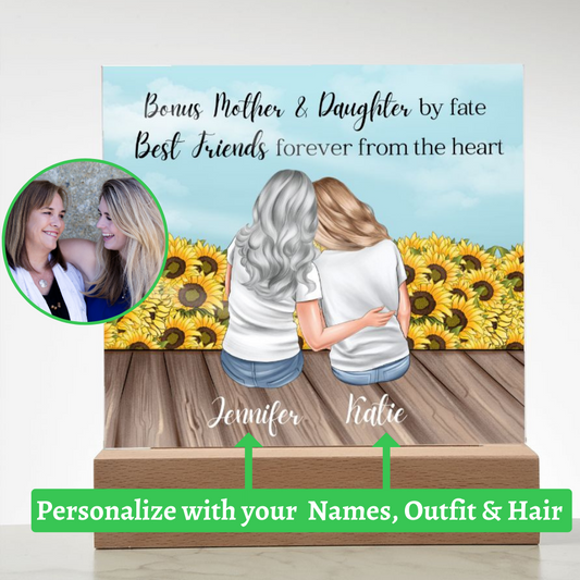[Almost Sold Out] Bonus Mother and Daughter - Acrylic Plaque
