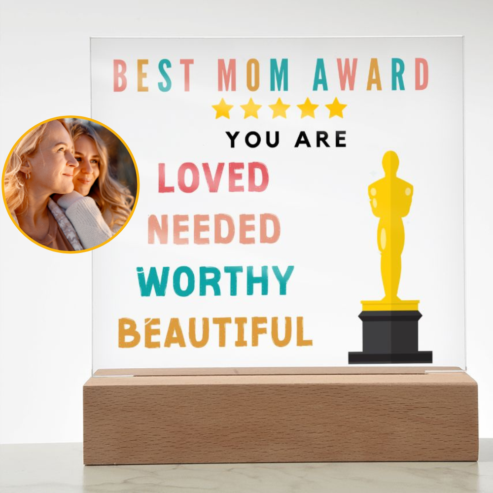 [Almost Sold Out] Best Mom Award - You are Loved - Acrylic Plaque with Stand