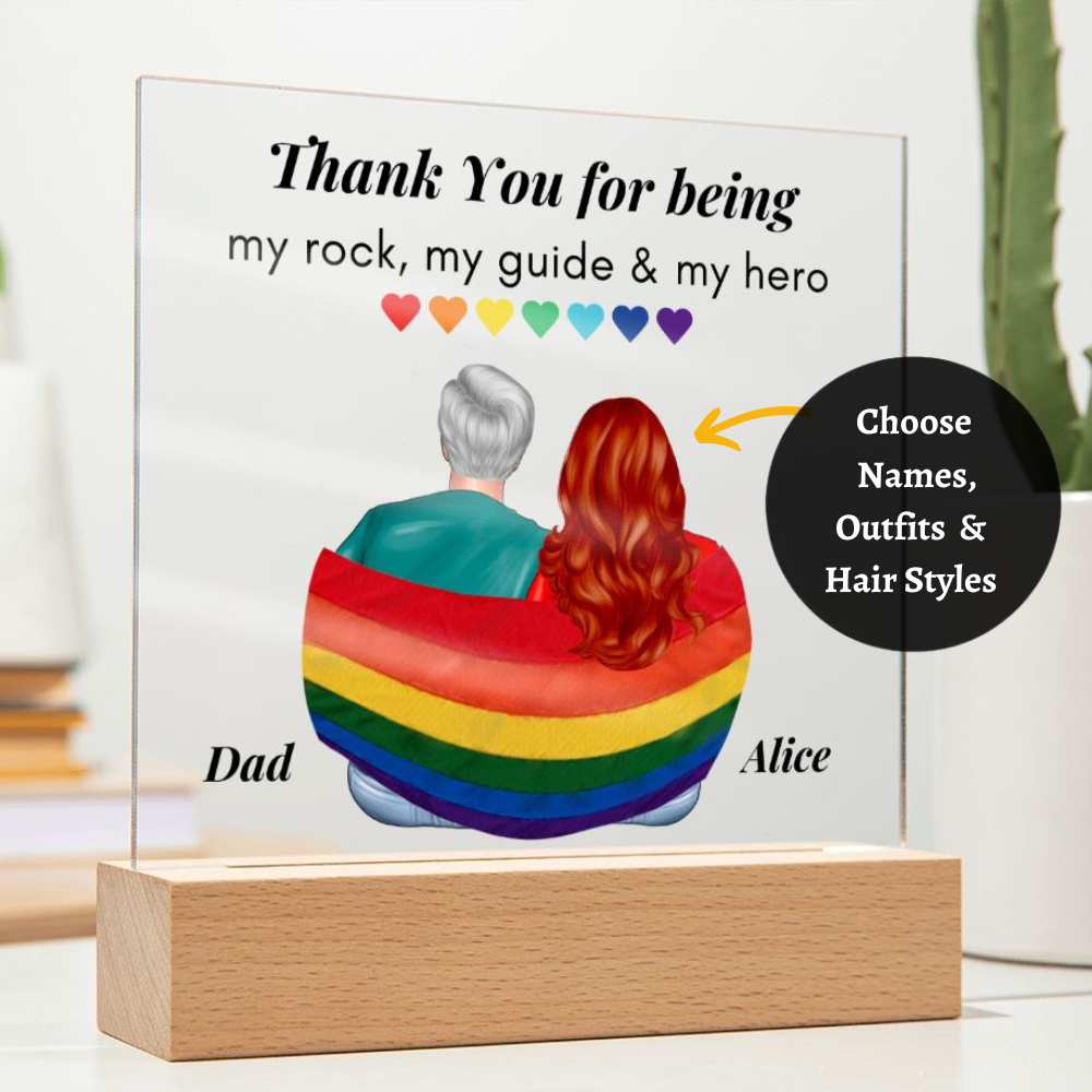 [Almost Sold Out] Personalized Father's Day - My Rock, My Guide, My Hero