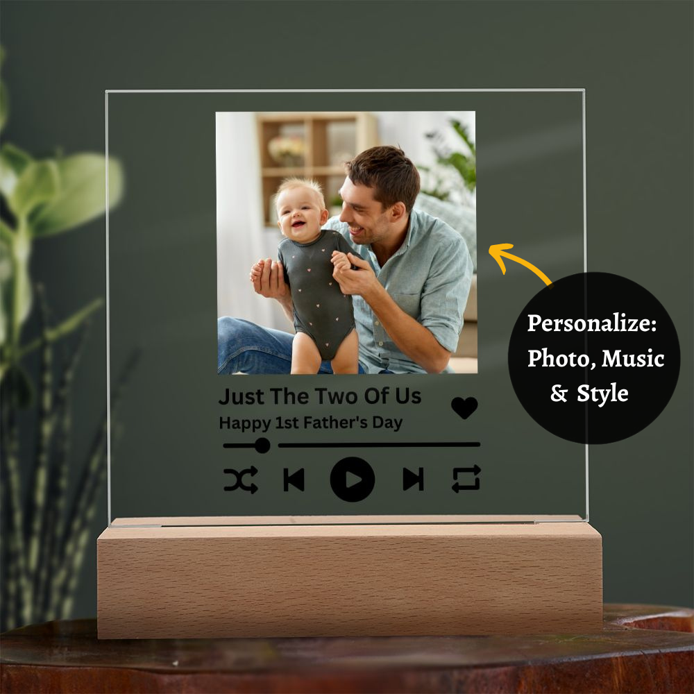 [Almost Sold Out] Personalized 1st Father's Day Acrylic Plaque