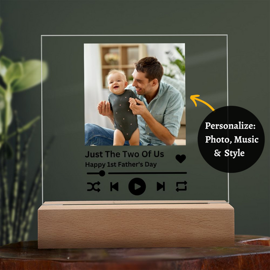 [Almost Sold Out] Personalized 1st Father's Day Acrylic Plaque