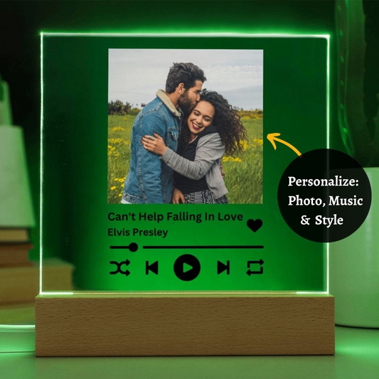 [Almost Sold Out] Personalized Couple Acrylic Plaque
