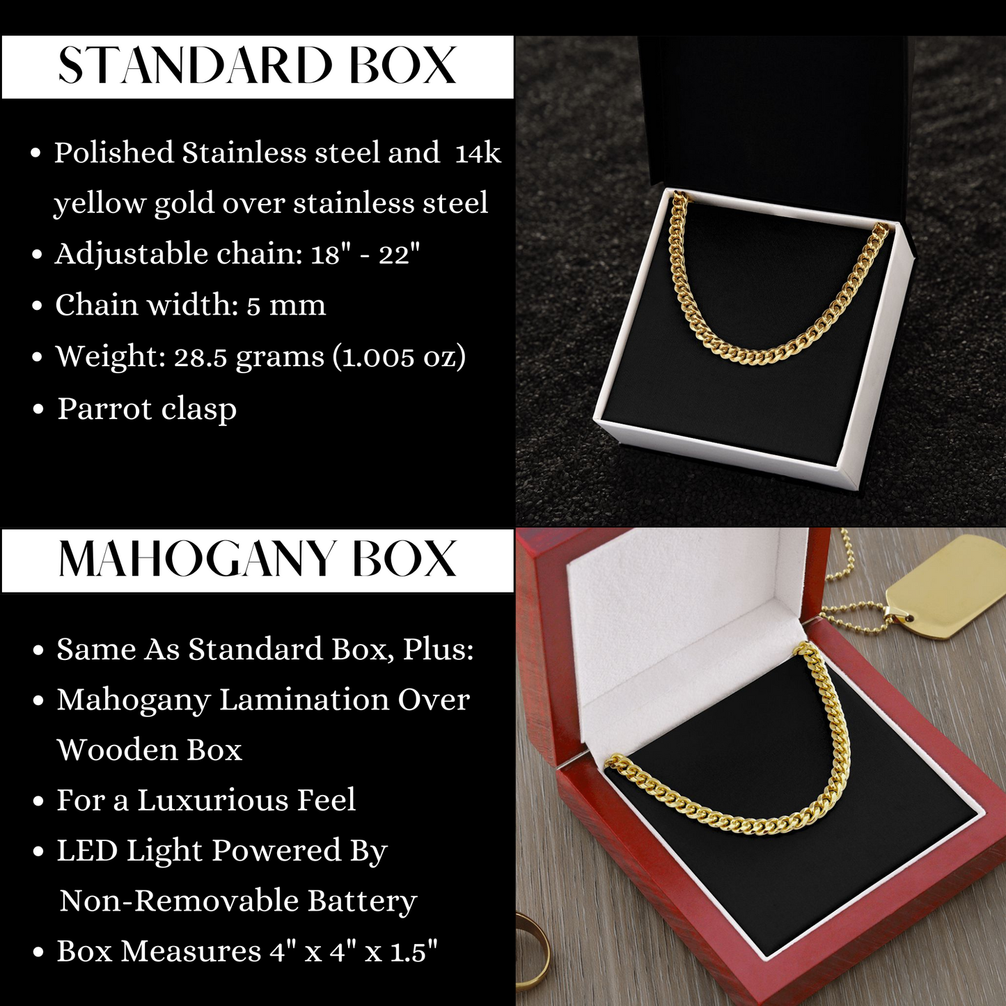 [Almost Sold Out] Congrats, Class of 2023 - Cuban Link Chain Necklace