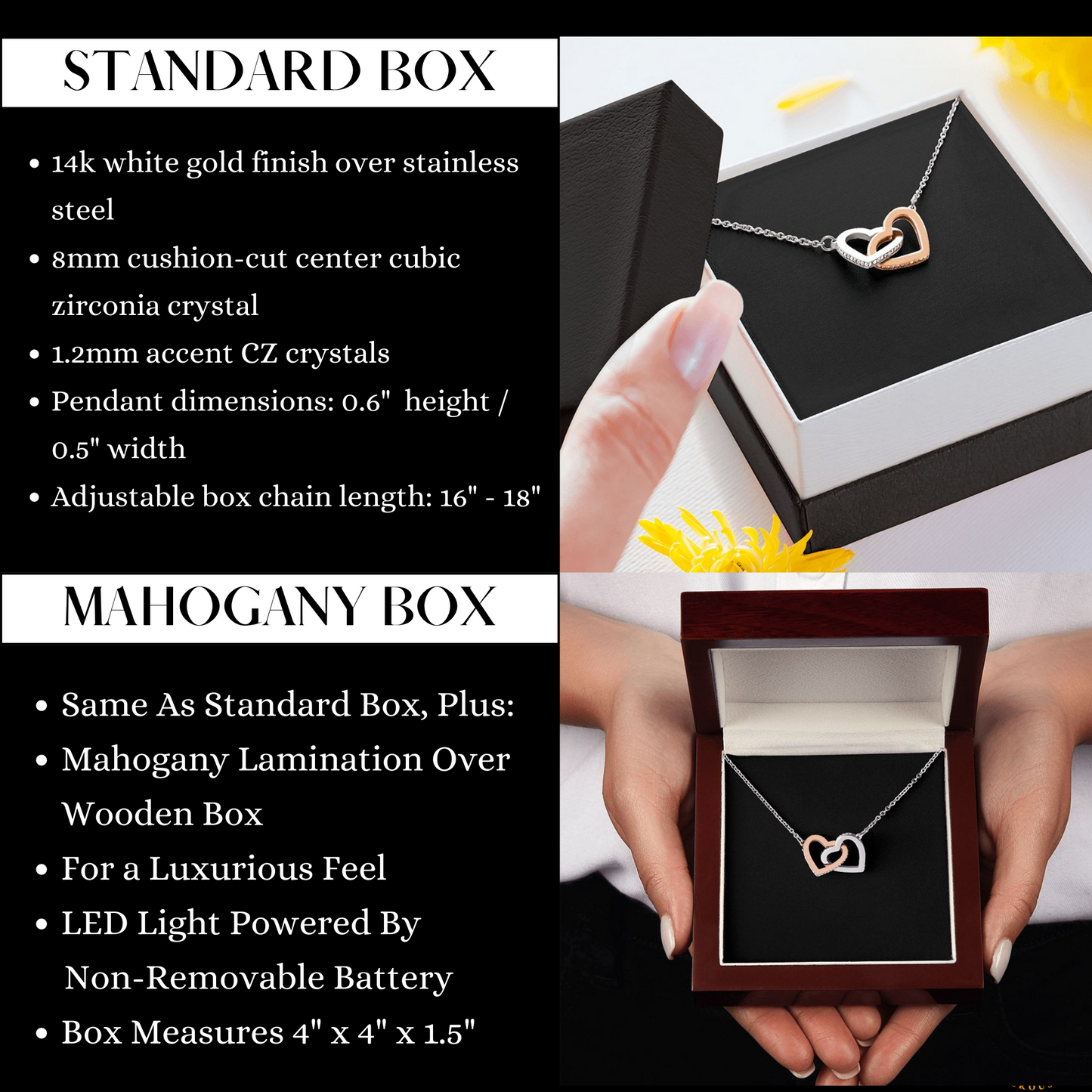 [Almost Sold Out] Congratulations on your Graduation Day - Interlocking Hearts Necklace