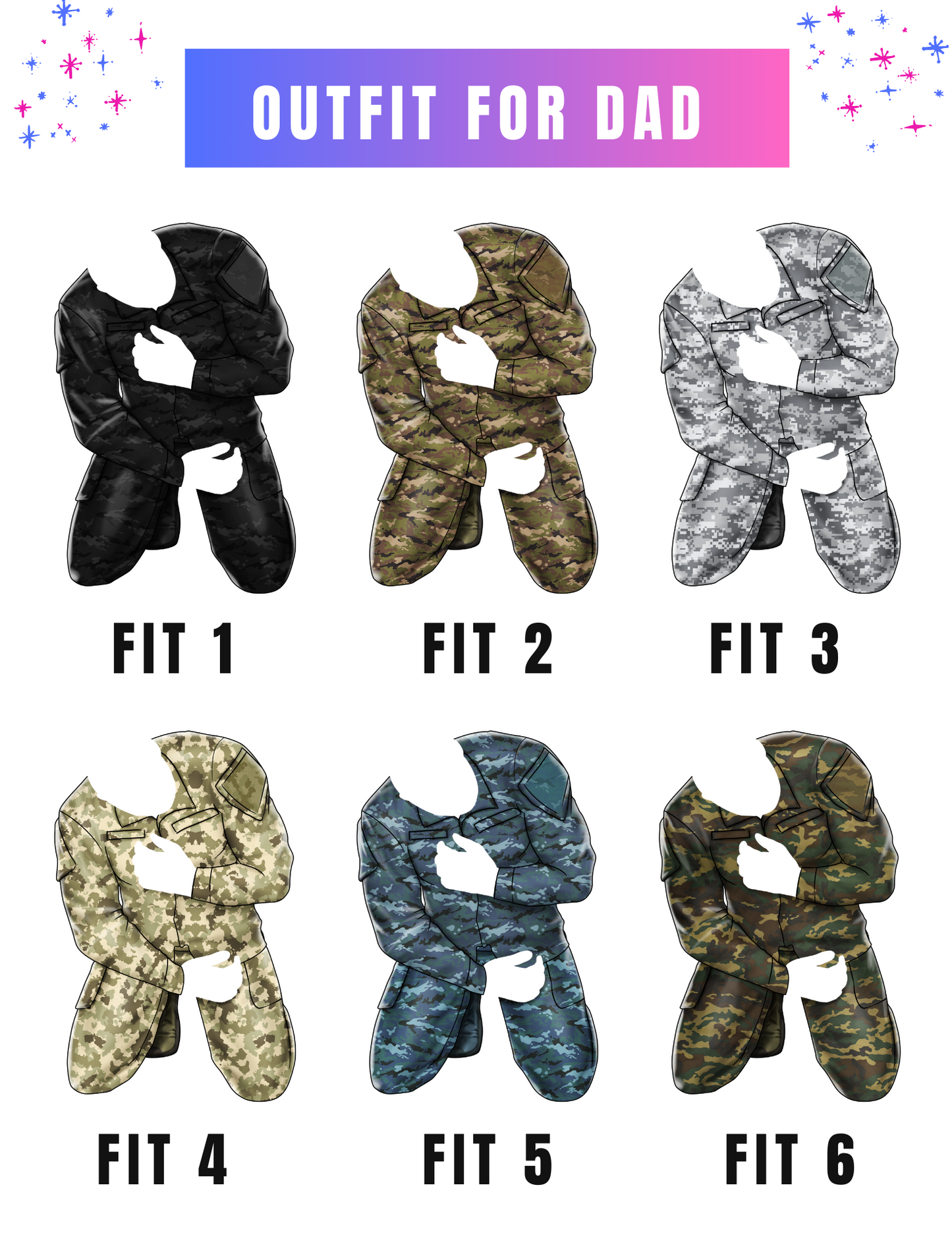 [Almost Sold Out] Personalized Military / Army / Navy Acrylic Plaque