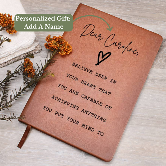 [Almost Sold Out] Personalized Graphic Leather Journal