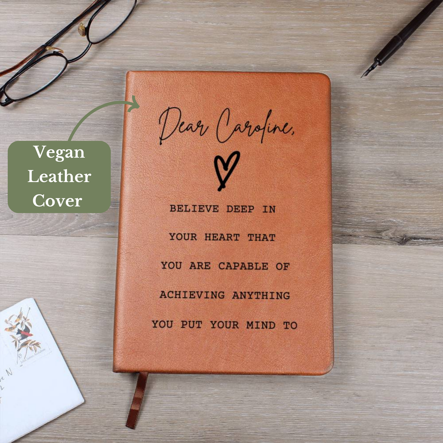 [Almost Sold Out] Personalized Graphic Leather Journal