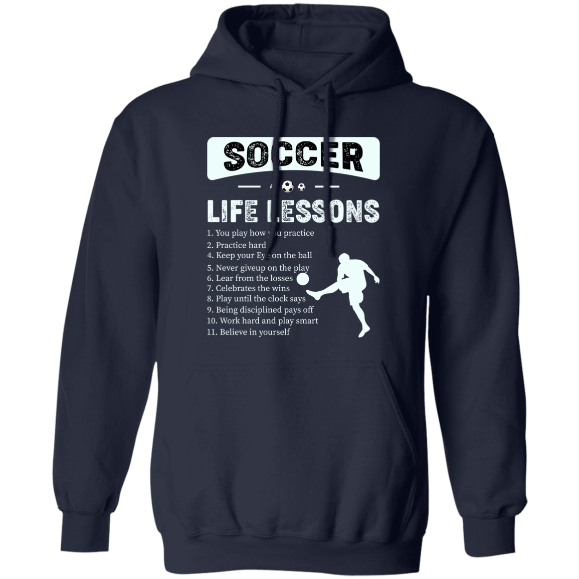 Almost Sold Out - Soccer Life Lessons Hoodie