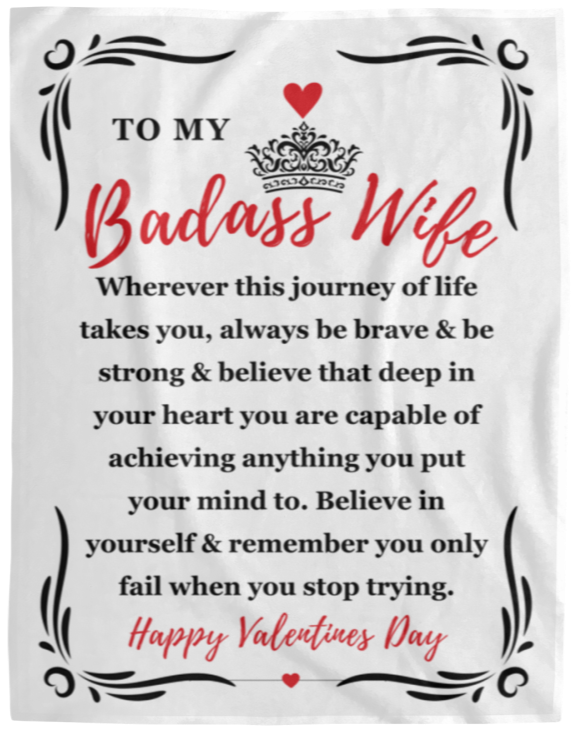 Almost Sold Out - Badass Wife Journey Blanket