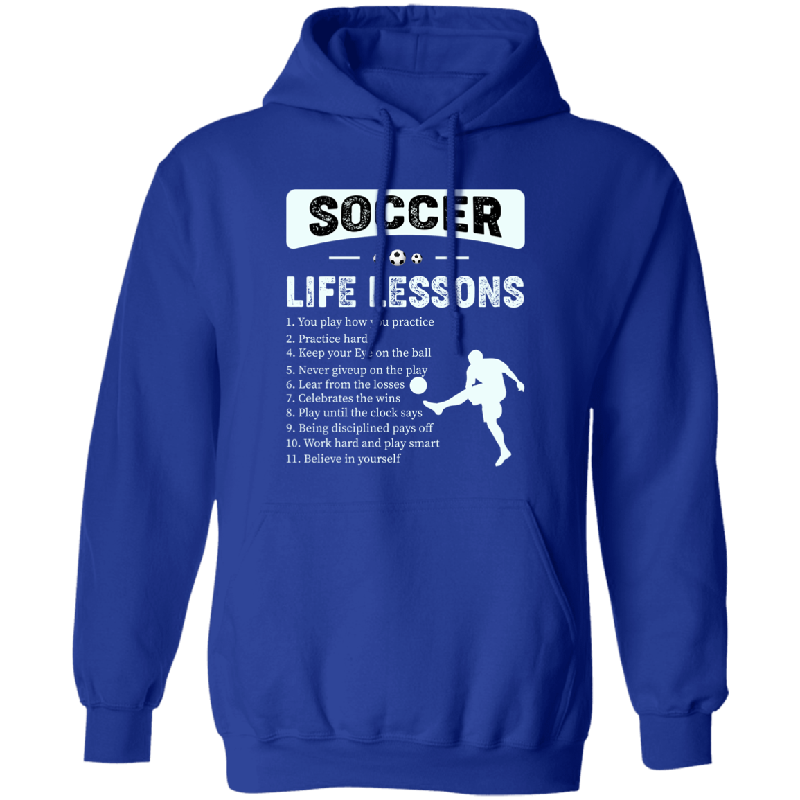 Almost Sold Out - Soccer Life Lessons Hoodie