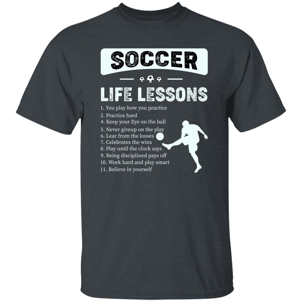 Almost Sold Out - Soccer Life Lessons T-Shirt