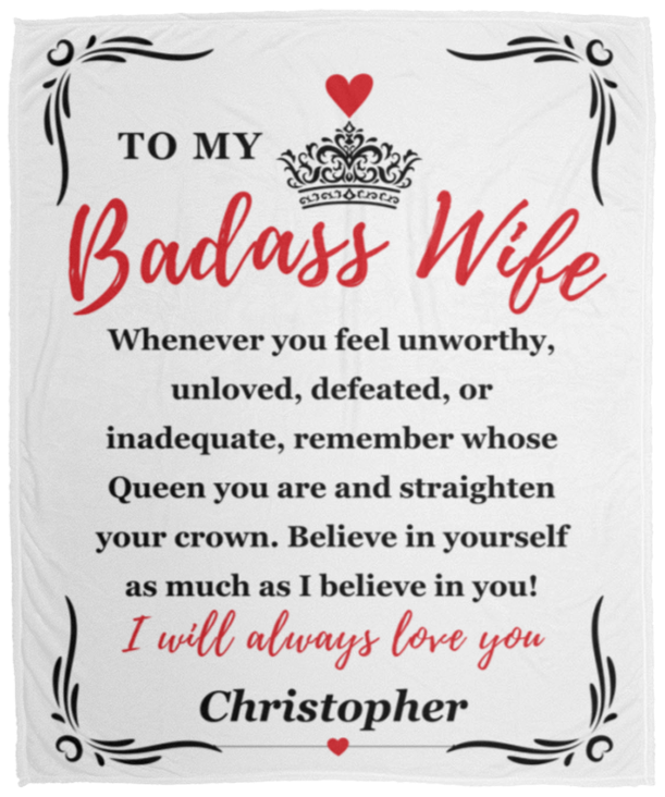 Almost Sold Out - Badass Wife Unworthy Blanket