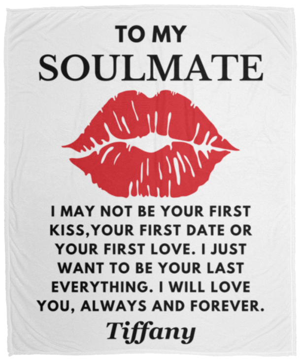 Almost Sold Out - To My Soulmate First Kiss Blanket