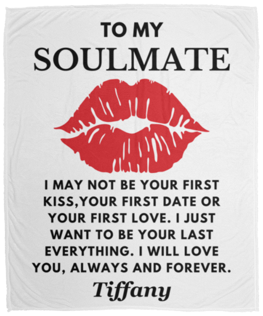 Almost Sold Out - To My Soulmate First Kiss Blanket