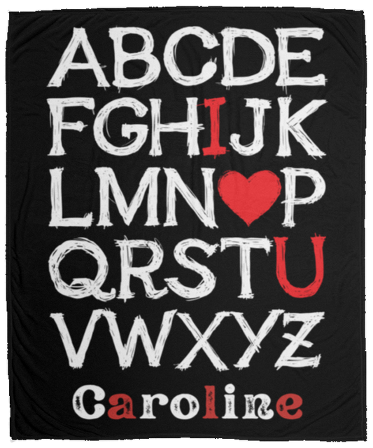 Almost Sold Out I Love You Alphabet