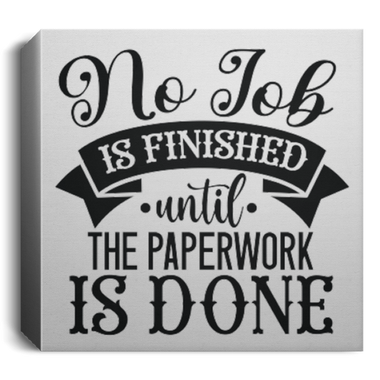 Amost Sold Out - Paperwork Bathroom Canvas Frame