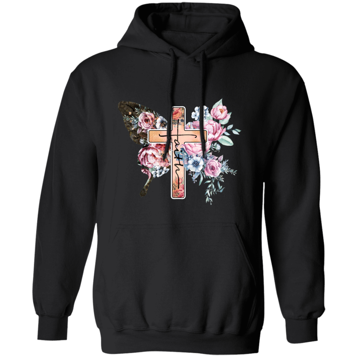 Almost Sold Out - Faith Butterfly Hoodie