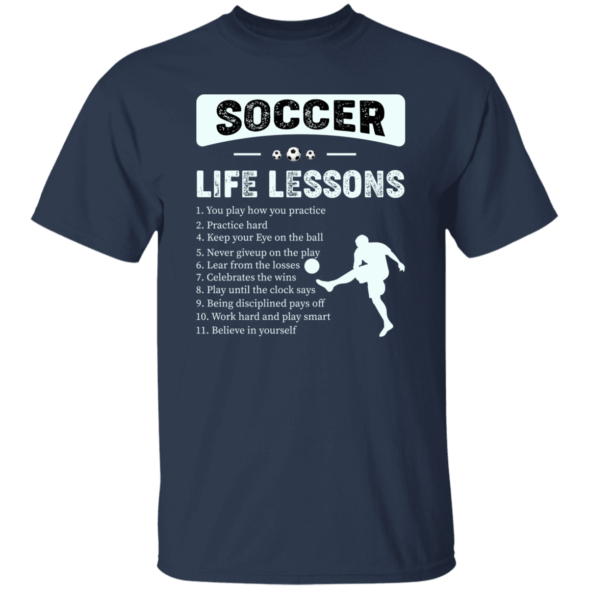 Almost Sold Out - Soccer Life Lessons T-Shirt