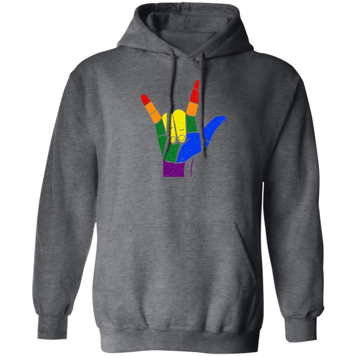 Almost Sold Out - I Love You Sign Hoodie