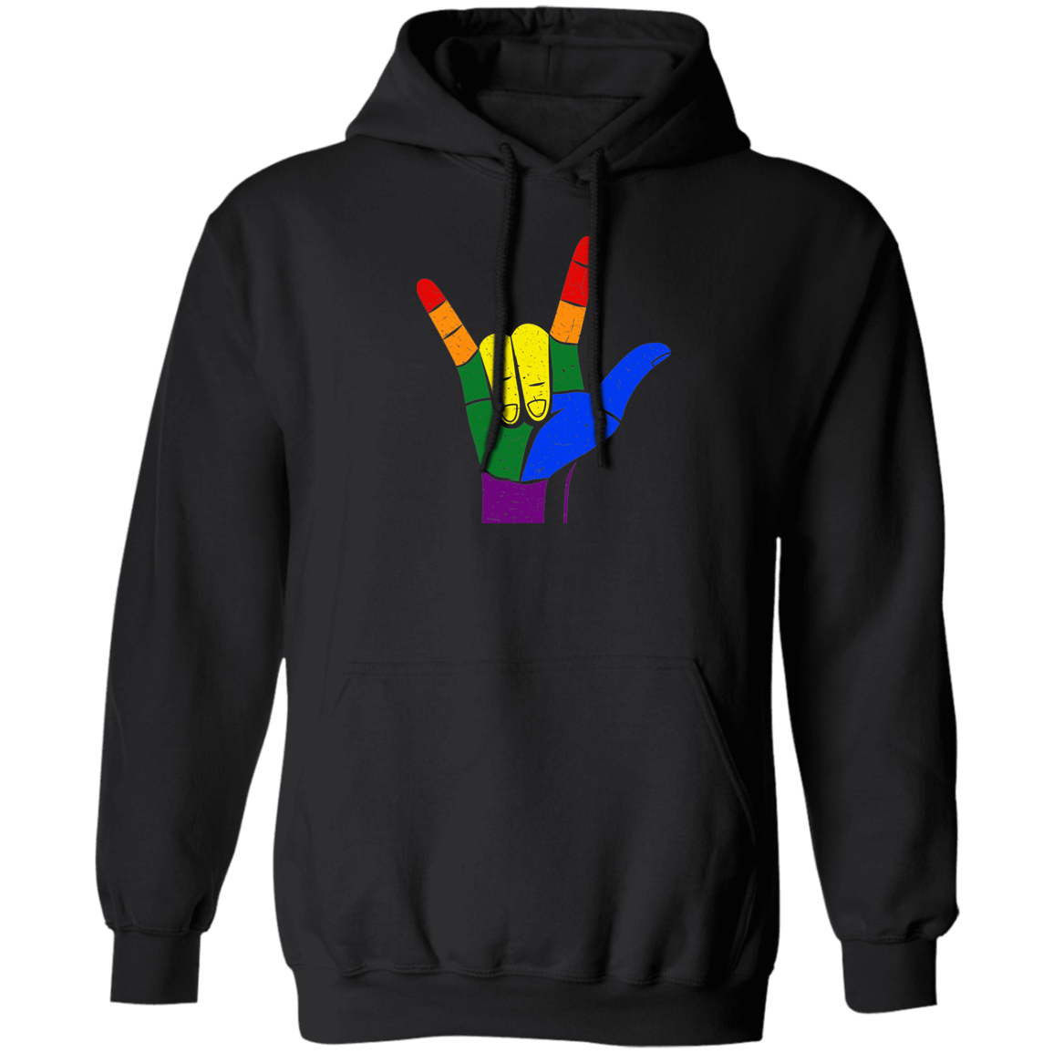 Almost Sold Out - I Love You Sign Hoodie