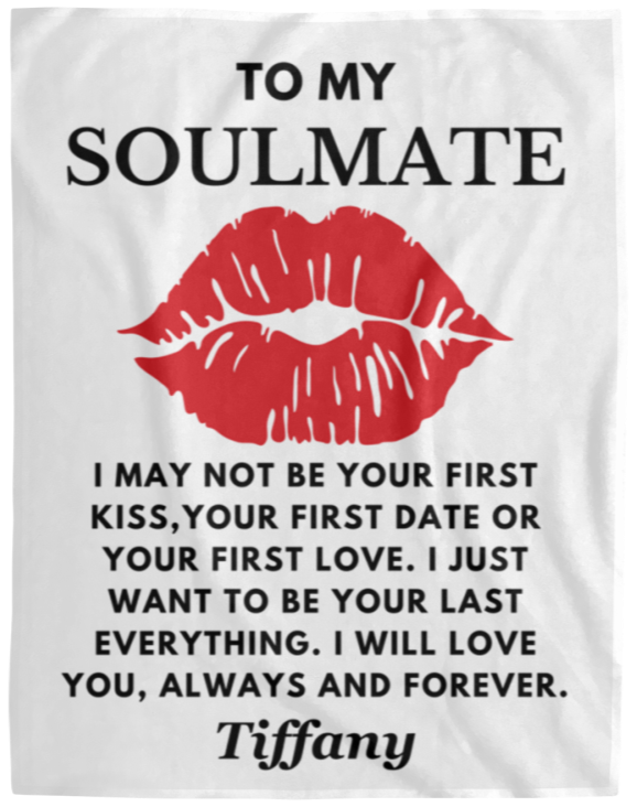 Almost Sold Out - To My Soulmate First Kiss Blanket