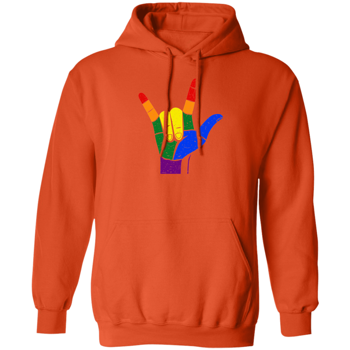 Almost Sold Out - I Love You Sign Hoodie