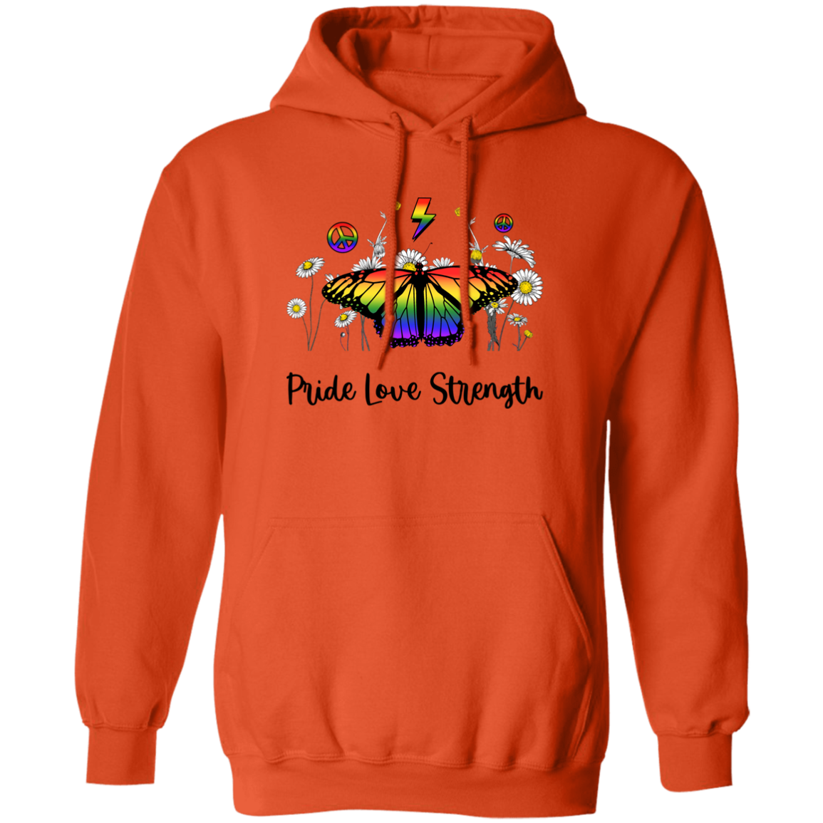 Almost Sold Out - Pride Love Strength Hoodie