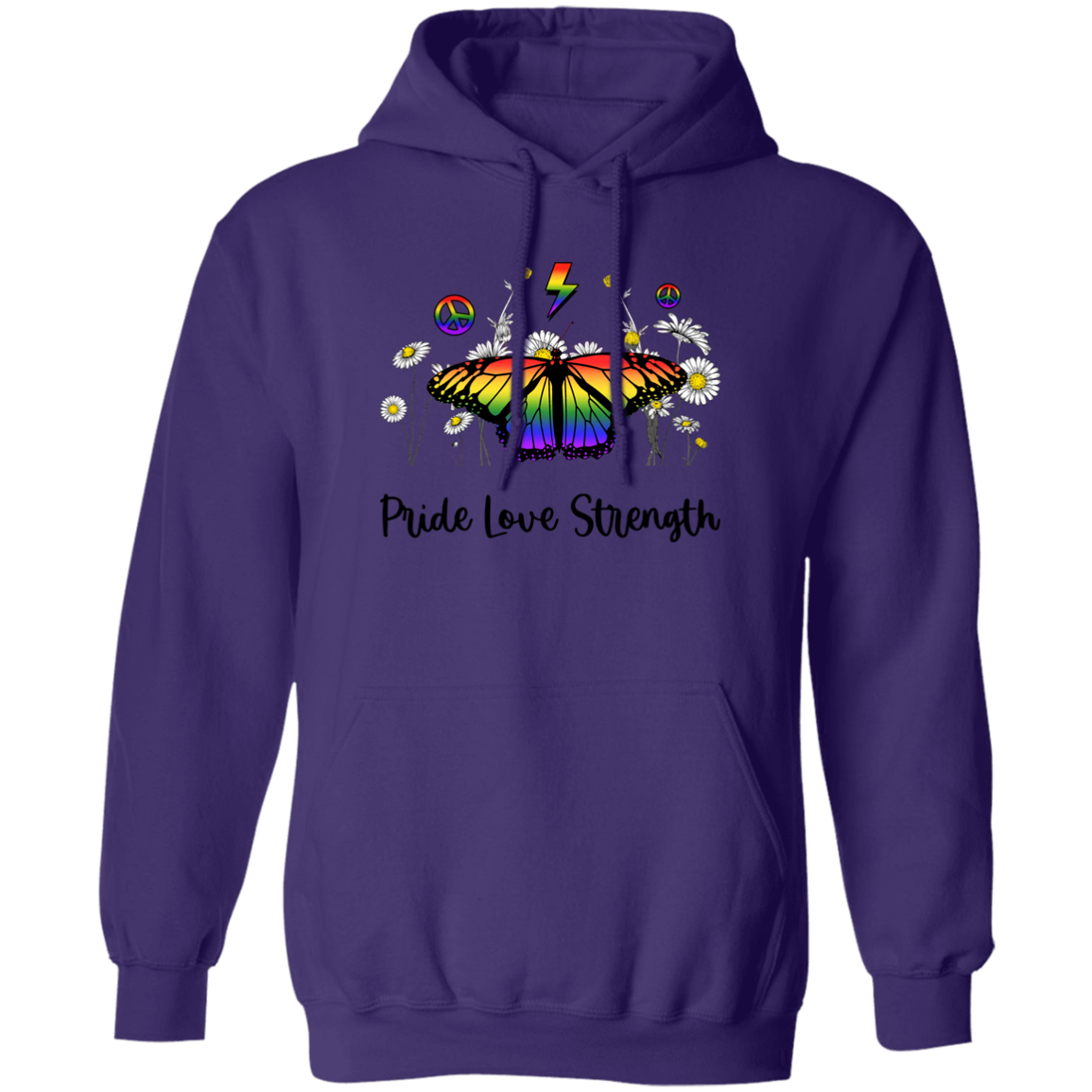 Almost Sold Out - Pride Love Strength Hoodie