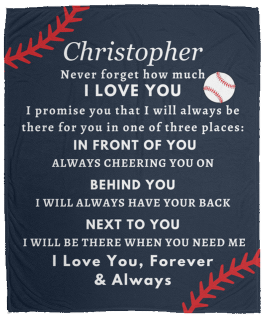 Almost Sold Out - Baseball Love You Blanket