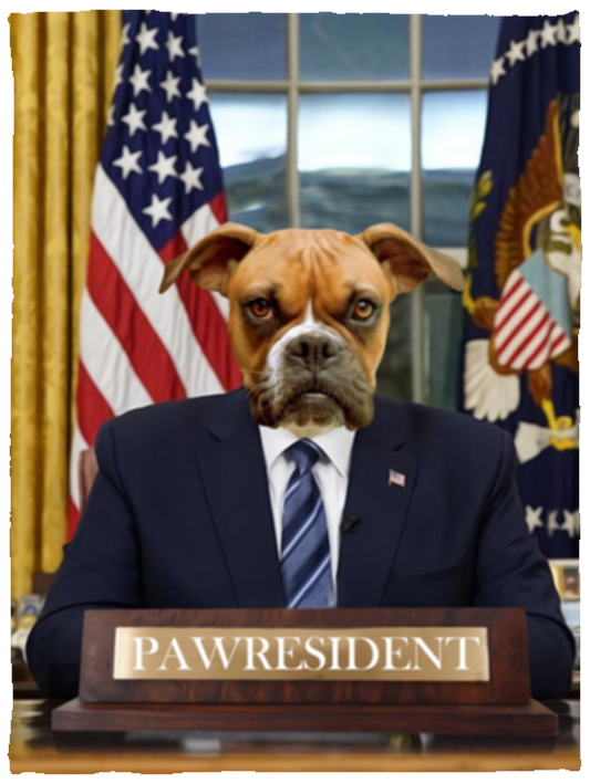Pawresident Blanket For Dog Lovers