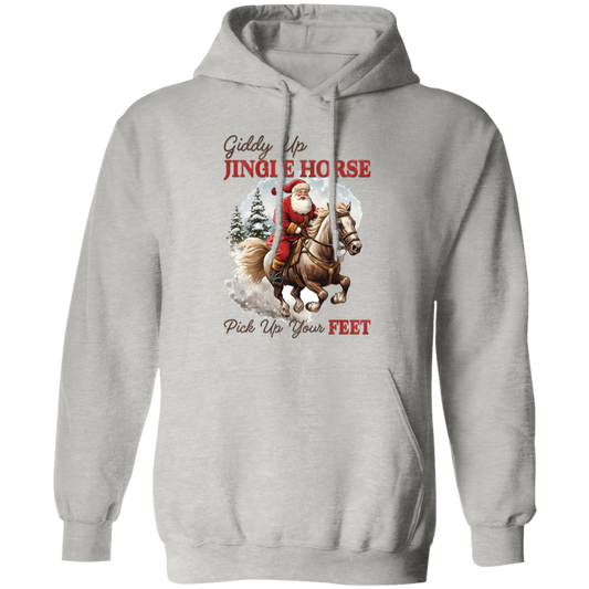 Jingle Horse Pullover Hoodie